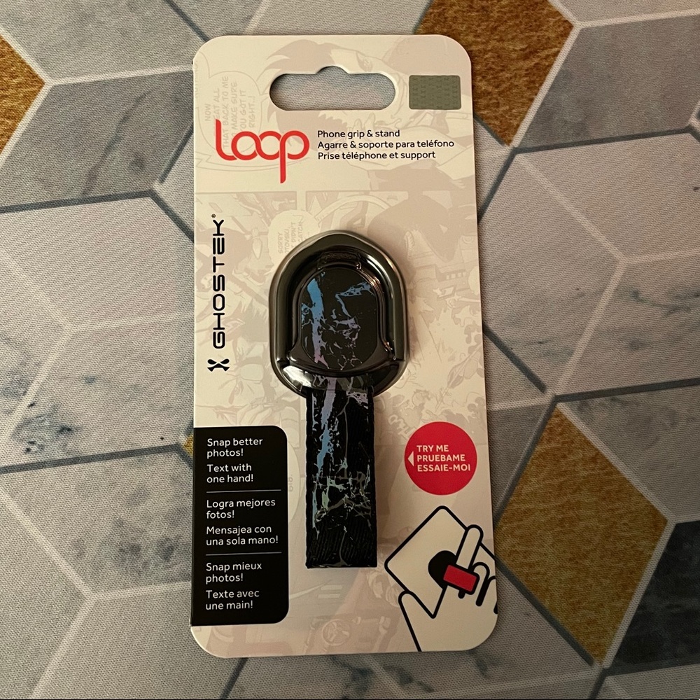 Loop phone grip & stand